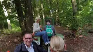 Trecker-Ausflug zu Alm