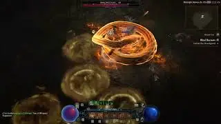 Diablo 4 83 level Sorcerer Firewall with Hydra & basic attack. (Fireball/Frost Nova Enchantments)