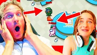 PAPA & NAZ WON IN AMONG US (hilarious) ...Gaming w/ The Norris Nuts