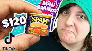 NOT SMALL ENOUGH! Unboxing TikTok's Favorite Mystery Box Mini Brands