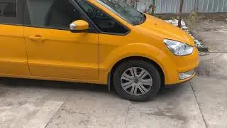 Ford Galaxy 2008 год поставили диски от Volvo S40