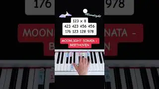 Moonlight Sonata - Beethoven (Piano Tutorial) 