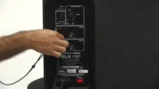 Electro Voice Live X 112P & 115P input panel   Tutorial