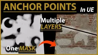 How to use SubstancePainter's Anchor Points in Unreal Materials - One Mask to Rule Them All