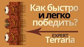 Стена плоти - ЭКСПЕРТ (как убить стену плоти в terraria - гайд)
