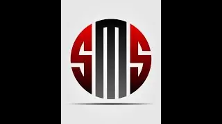 SMS Letter Logo Design In Coreldraw