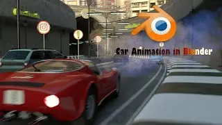 Car Animation in Blender(Cycles)