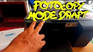 how to copy in draft mode on an epson printer