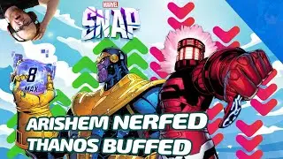 Arishem, Thanos, Nocturne & more! Marvel SNAP Card Changes Review