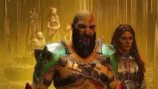 Кратос узнает будущее: God of War: Ragnarok (2022) Момент из игры