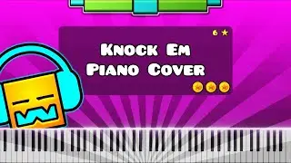 Nock Em by Bossfight - Piano Tutorial / Cover (Geometry Dash Subzero Level 2)