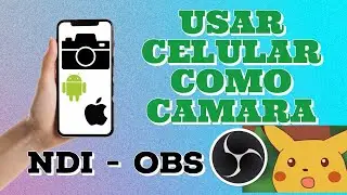 Cómo usar tu Celular como Cámara para OBS por NDI | NDI HX CAMERA