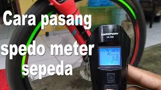 Cara Pasang kabel spedo meter sepeda