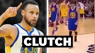 Steph Curry Clutch Playoff Moments for 10 minutes 🐐