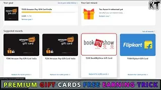 Best Trick to Earn Shopping Gift Cards for Free - Amazon, Flipkart, Croma, etc - Microsoft Rewards
