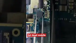 Itel dead power Ic reballing 