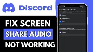 How To Fix Screen Share Audio Not Working On Discord - Easy Guide
