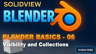 Blender Tutorial: Manage Visibility & Collections the Right Way (Made with Blender)