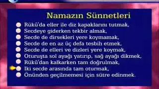 Namazın Sünnetleri ve Mekruhları 9 10