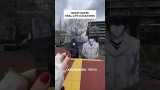 DEATH NOTE real life locations in TOKYO📓✨ 