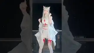 #488 white neko #cosplay #shorts