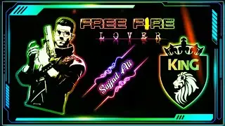 New FreeFire Attitude Name Art Video Status Editing with Kinemaster by Sajjad Creation 2021