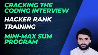 Coding Challenge | Java | Part 2 | Mini-Max Value Program | Coding Solution | Hackerrank Practice