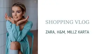 I ШОППИНГ ВЛОГ | ЛЕТНИЕ ОБРАЗЫ | АНАСТАСИЯ ОДЕЛС |  ZARA | H&M