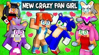 Sonic Has A NEW CRAZY FAN GIRL IN MINECRAFT...