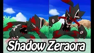 Shadow Zeraora (Hack) - Pokemon Ultra Sun and Ultra Moon