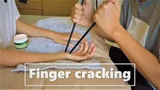 Acupressure Hand and Finger Massage with Mixed Tools | Finger Cracking | ASMR Vietnam