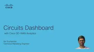 Cisco Catalyst SD-WAN - Analytics Circuits Dashboard