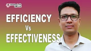 Efficiency Vs Effectiveness in Management | Doing Things Right Vs Doing the Right Things