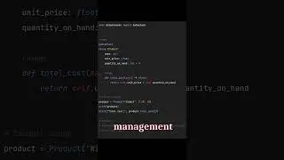 Use @dataclass from Python's dataclasses to streamline class creation and management. 