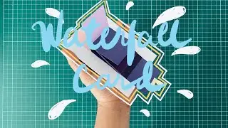 How to make a waterfall card? Easy DIY tutorial