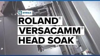 How to Perform a Head Soak for the Roland® VersaCAMM®