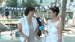 Parade of brides in JERUSALEM (JerusalemDay) Парад невест в Иерусалиме!
