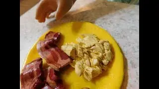 Doll Size Scrambled Eggs