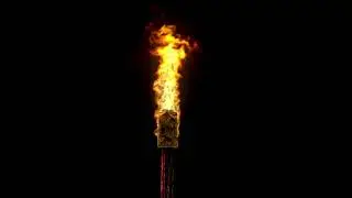 Fire Simulation in MAYA| Fire Torch |