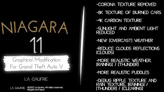 GTA 5 ✪ Niagara 1.1 Trailer - Graphics Mod Inspired by Unreal Engine 5 - SP + FiveM - La Gaufre