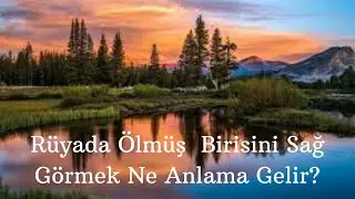 Rüyada Ölmüş Birini Sağ Görmek Ne Anlama Gelir?, Rüyada Ölü