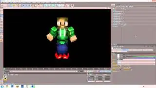 Minecraft Cinema 4D Custom Rig: HOW TO BEND ARMS LEGS AND ARMS IN C4D