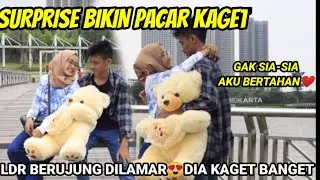 SURPRISE PACAR LANGSUNG NANGIS SEDIH TERHARU, GAK NYANGKA BISA KETEMU LAGI