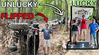 What A Race!! Some Got Lucky And Some Didn’t.   Whiskey Outdoor Adventure at AOP