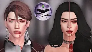 CALEB VATORE / LILITH VATORE Create A Sims - Makeover - The Sims 4