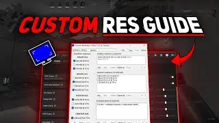 How to Add Any Custom Resolution – Boost FPS & Aim Stretched 4:3 CRU Guide