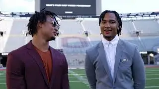 Q&A With CJ Stroud and Jaxon Smith-Njigba