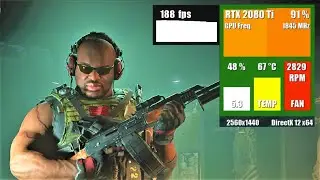 Игровой процесс WARZONE 2: максимальные настройки на RTX 2080Ti + i5 11600 — 1440p (15.02.2023)