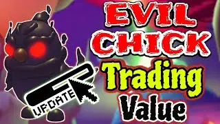 *UPDATED* EVIL CHICK TRADING VALUE IN ADOPT ME HALLOWEEN ! #zombiechick
