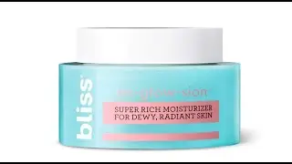♥ ♥BLISS Ex-glow-sion Super Rich Face Moisturizer Review!!♥ ♥